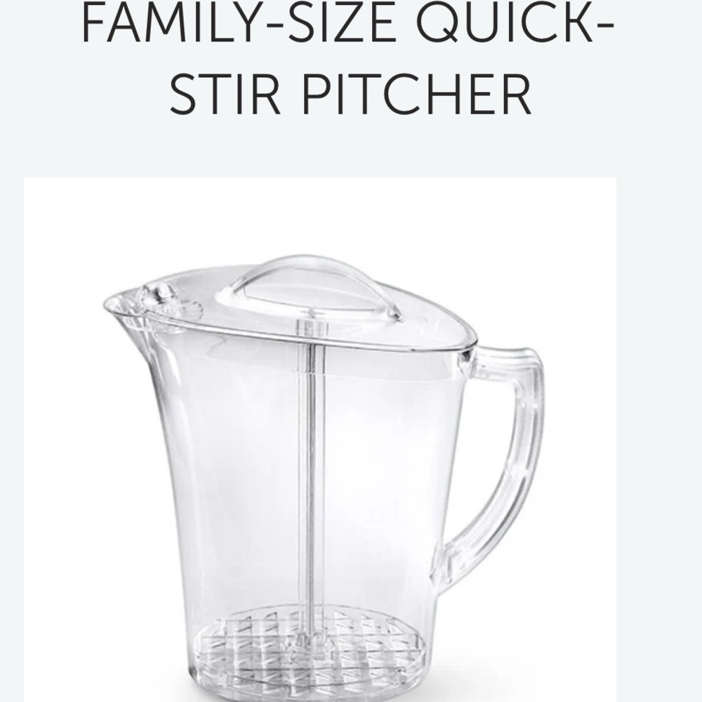 Pampered Chef Quick-Stir Pitcher